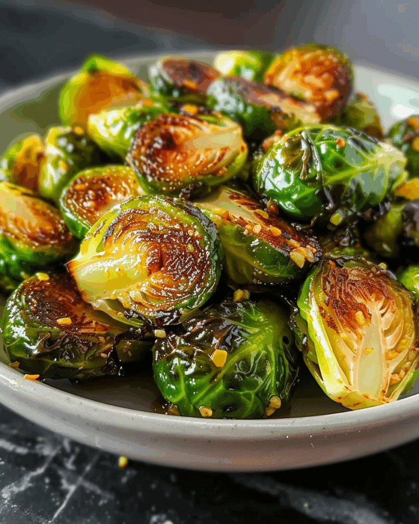 Easy Air Fryer Brussels Sprouts
