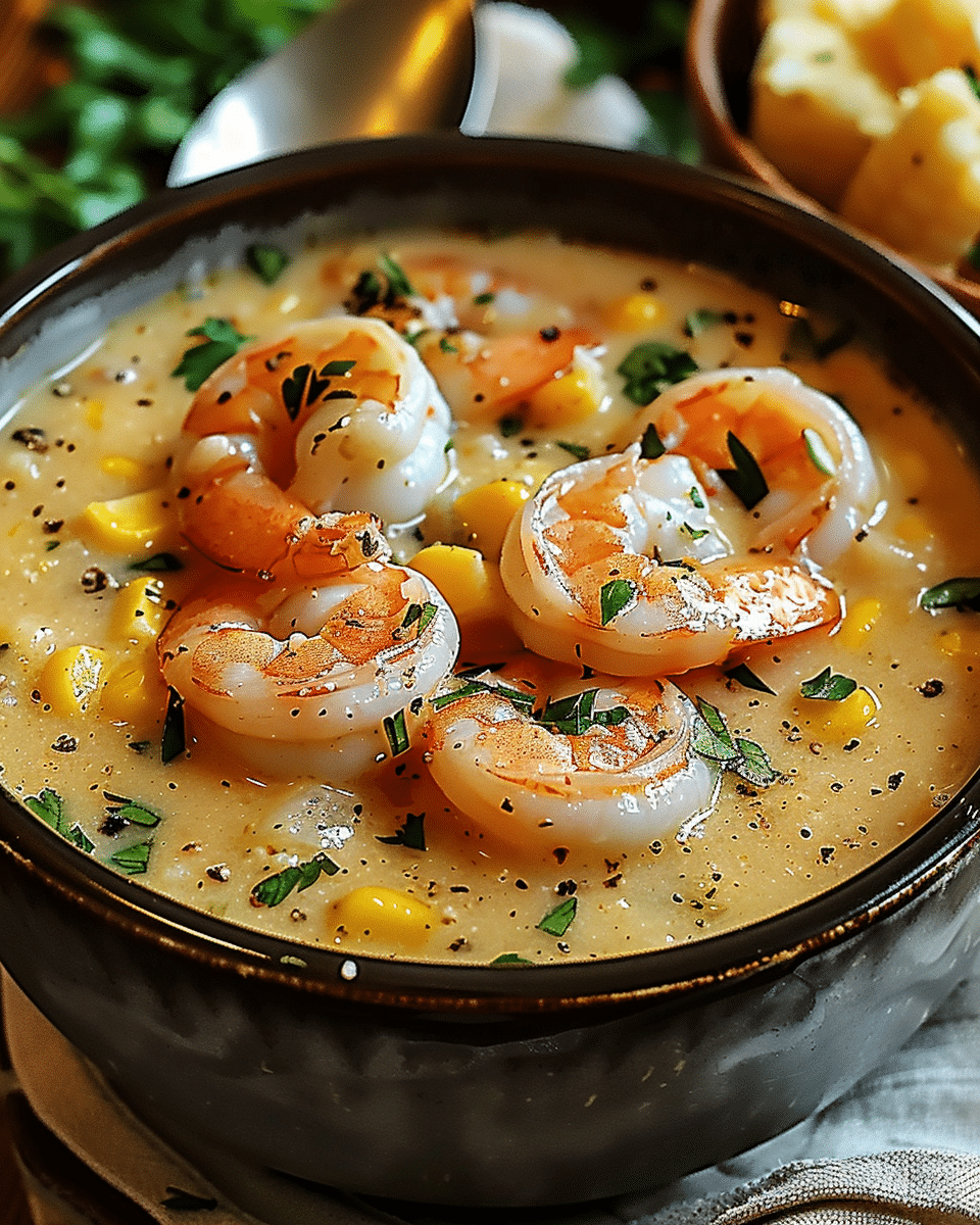 Creamy New Orleans Shrimp and Corn Bisque That Comforts
