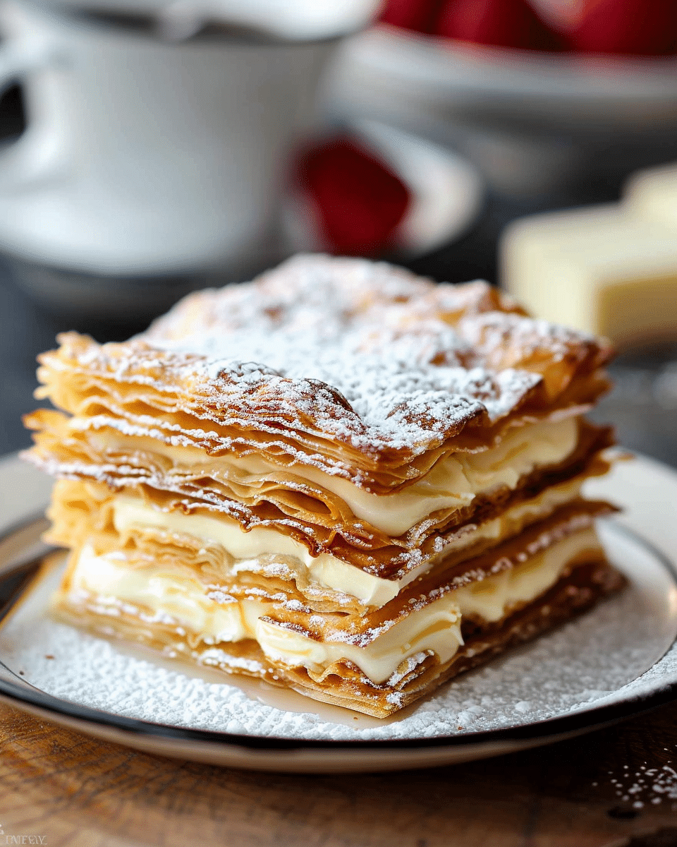 Mille-Feuille (Napoleon Pastry)