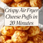 Cheese Puffs Air Fryer Recipe
