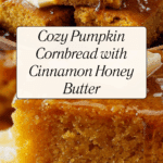 Pumpkin Cornbread with Cinnamon Honey Butter Recipe