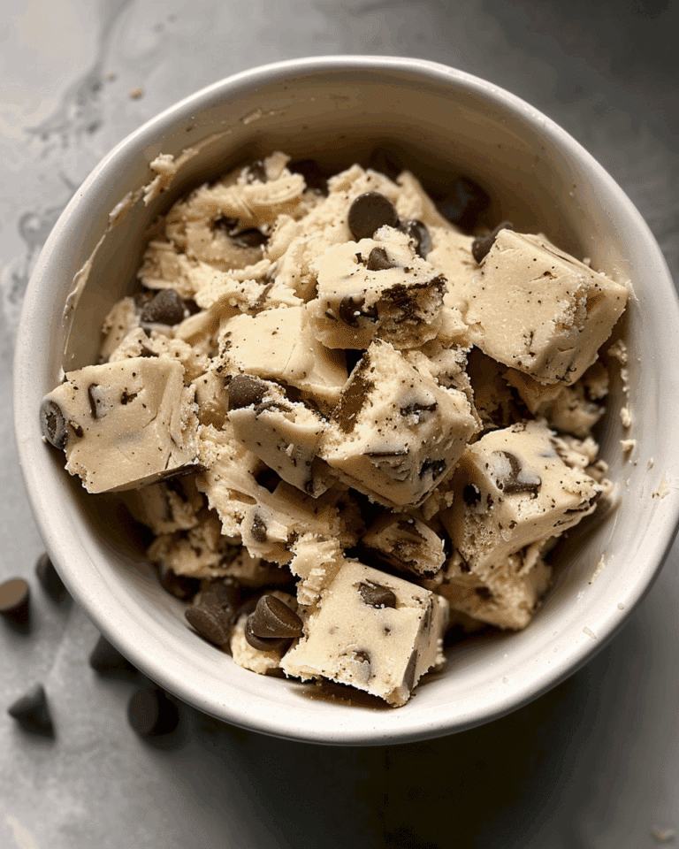 Edible Chocolate Butter Dough