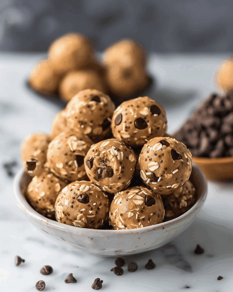 No Bake Protein Balls