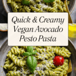 Creamy Avocado Pesto Pasta Recipe