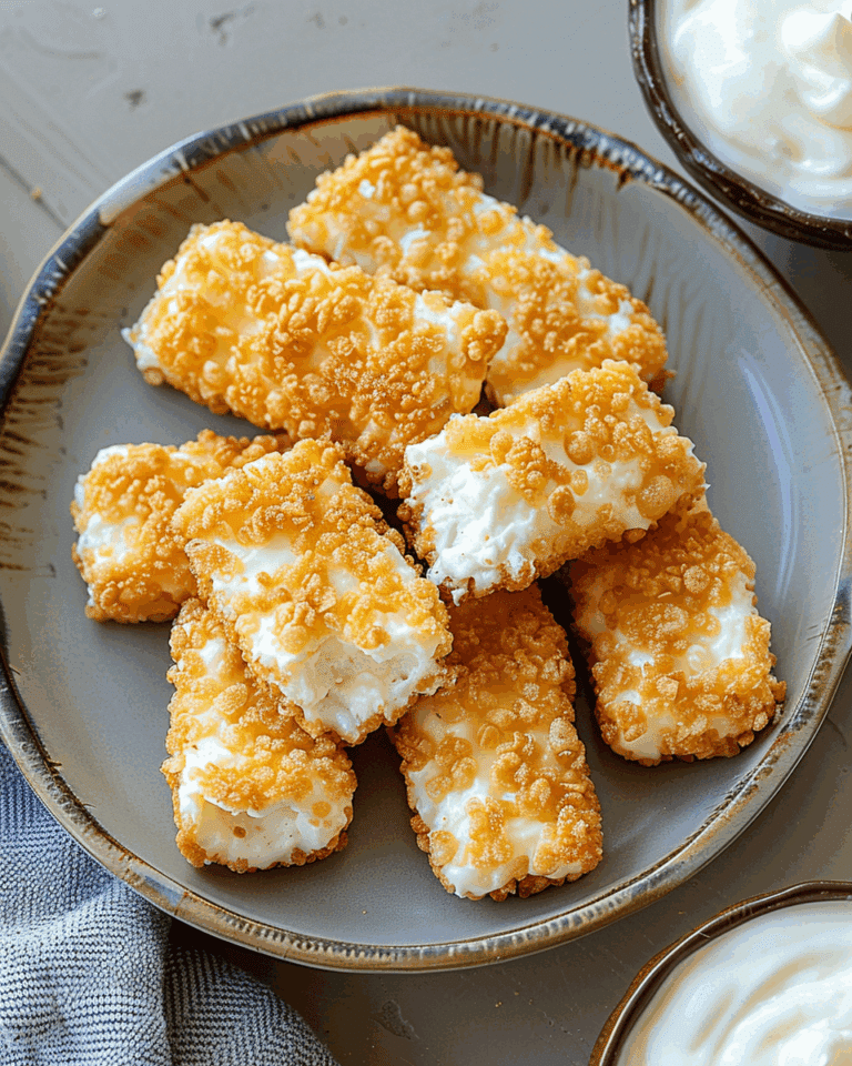 Crispy Cottage Cheese Treats