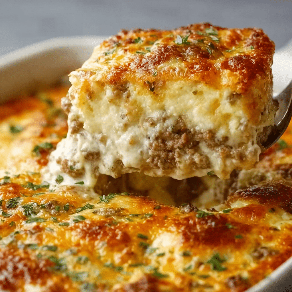 Breakfast Biscuit Casserole Recipe - Recipe Image