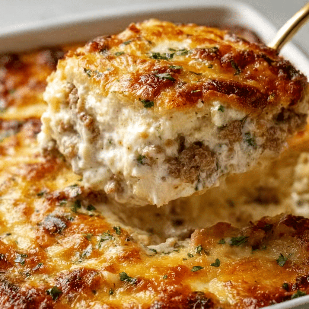 Breakfast Biscuit Casserole Recipe - Recipe Image