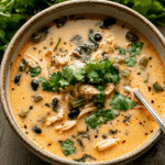 Chicken, Poblano, and Black Bean Soup Recipe