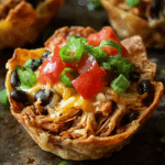 Mini Chicken Taco Cups Recipe