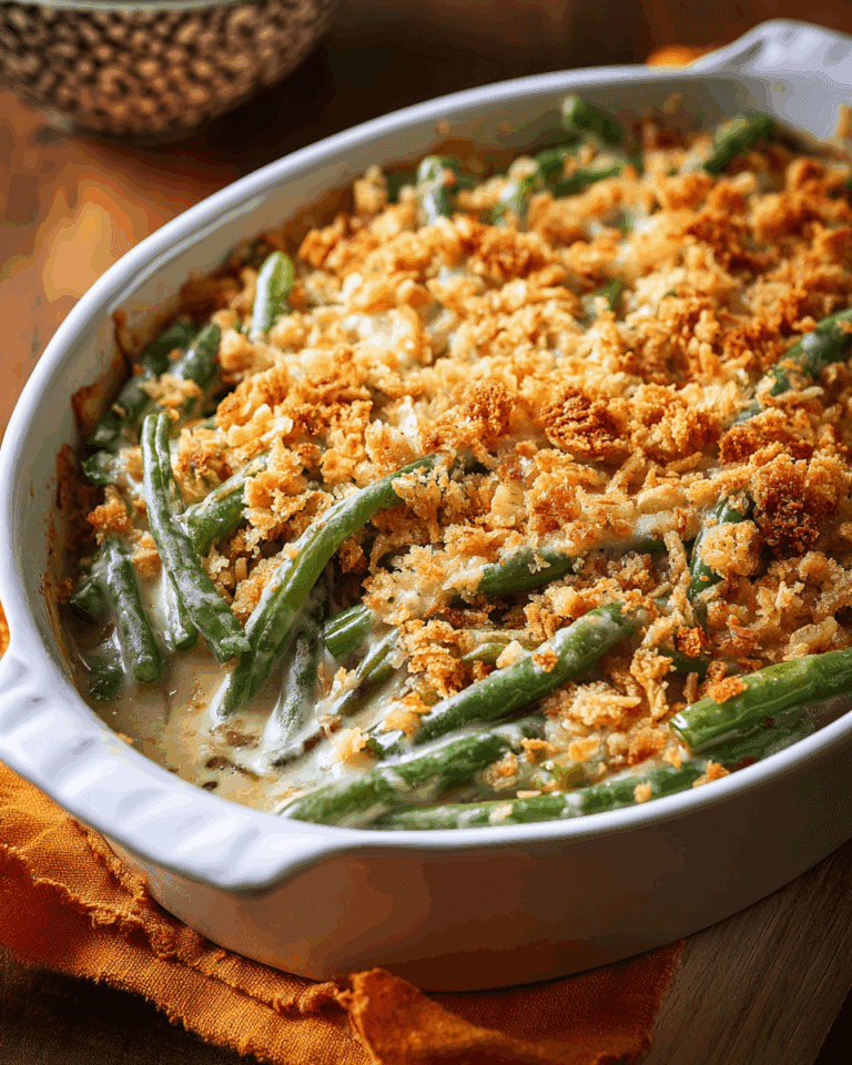 Classic Green Bean Casserole Recipe