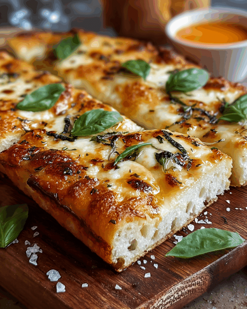 Hot Honey Garlic Bread Pizza Recipe