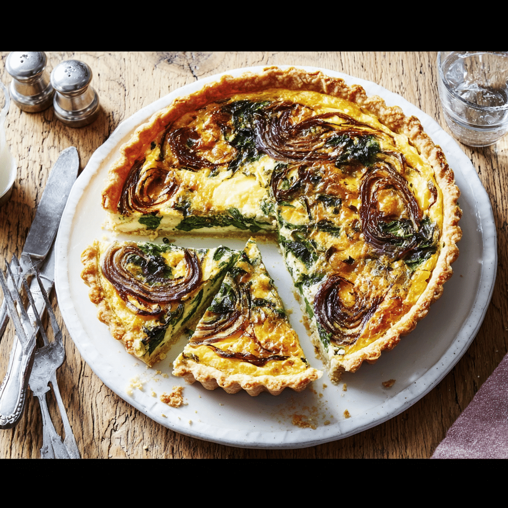 Autumn Vegetable Quiche Recipe