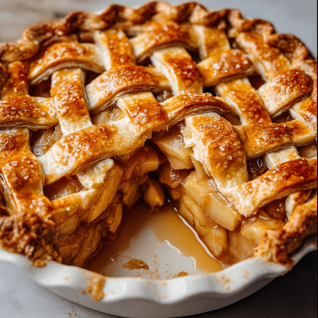 Perfect Homemade Apple Pie Recipe - Recipe Image