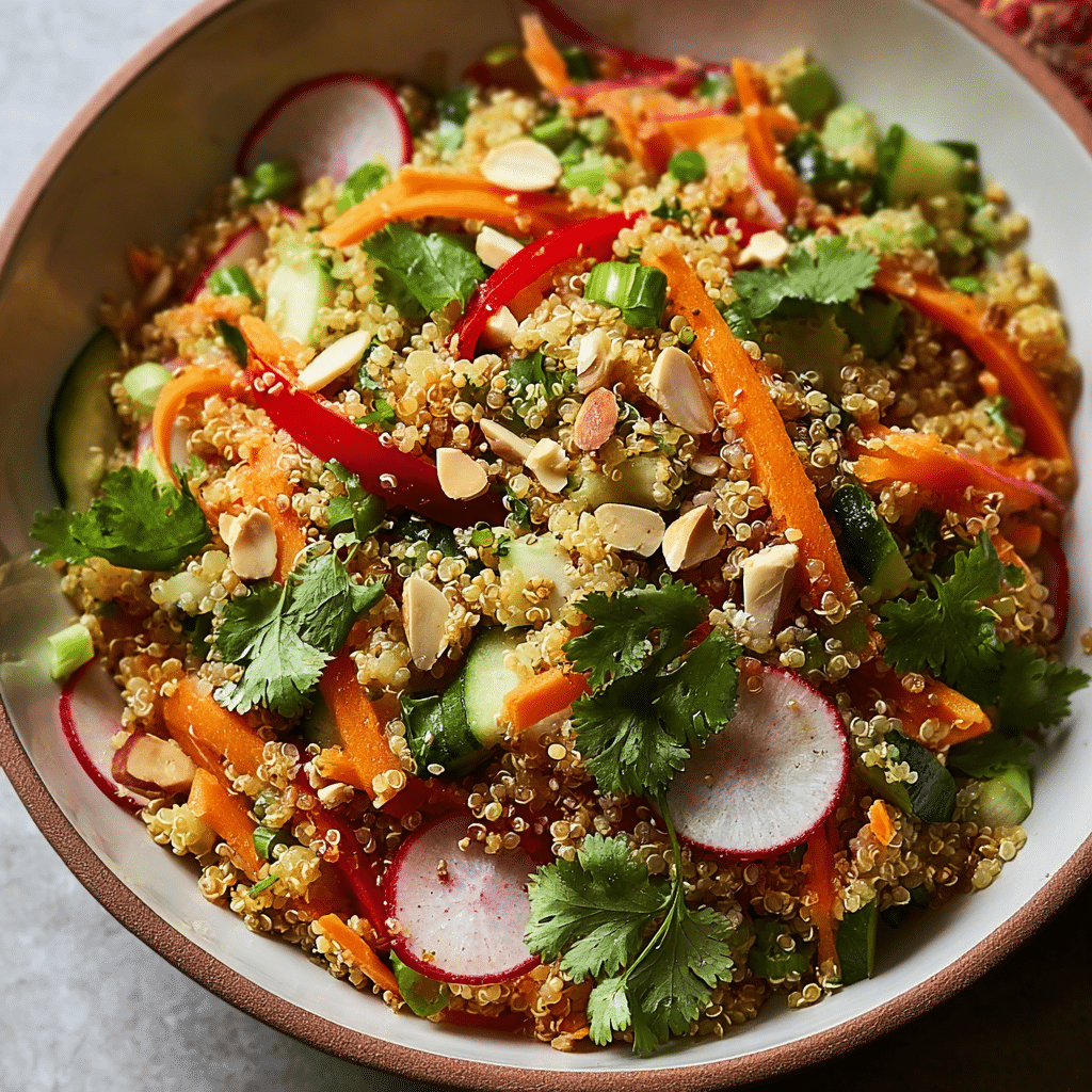 Thai Quinoa Crunch Salad Recipe - Recipe Image