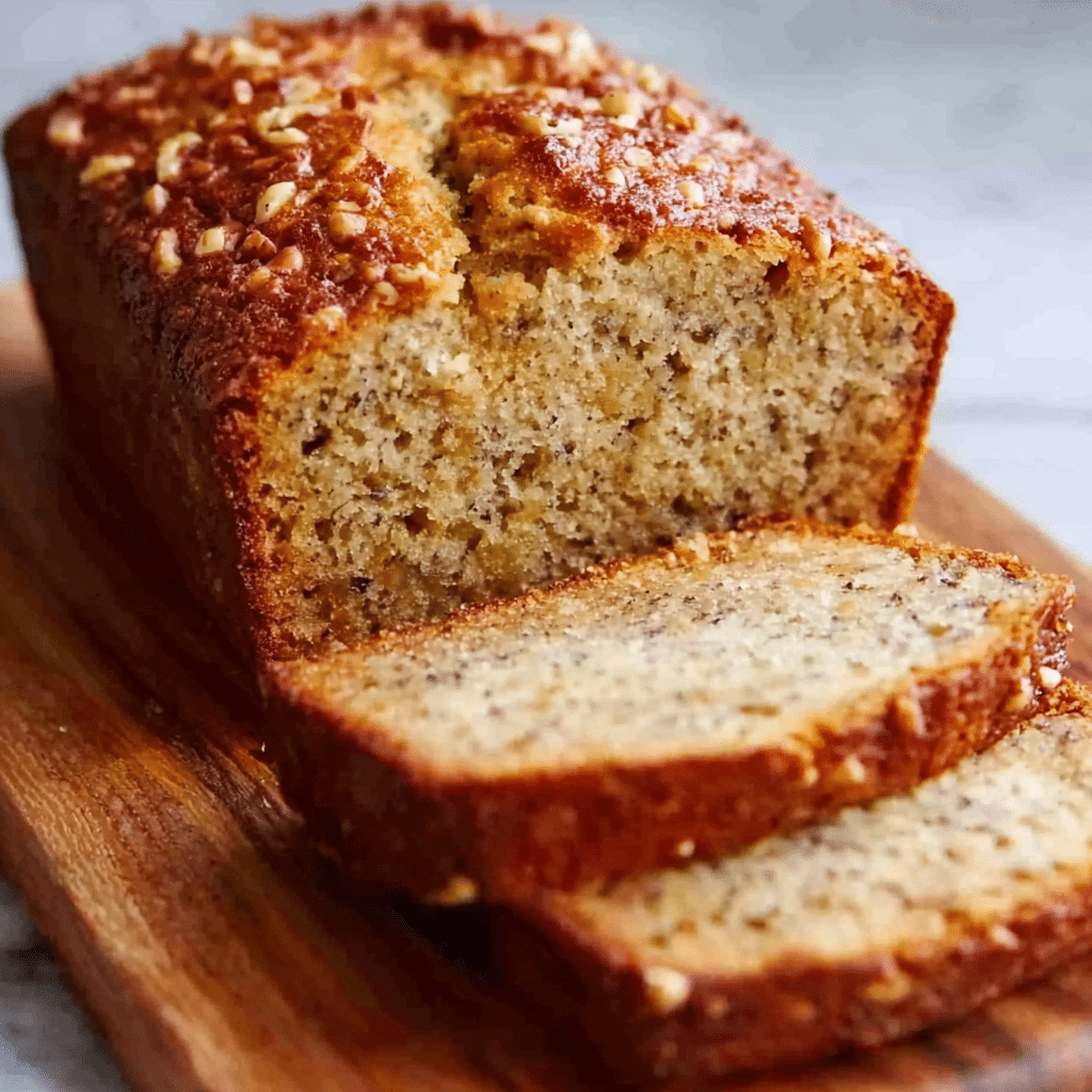 Banana Pineapple Bread with Nuts Recipe - Recipe Image