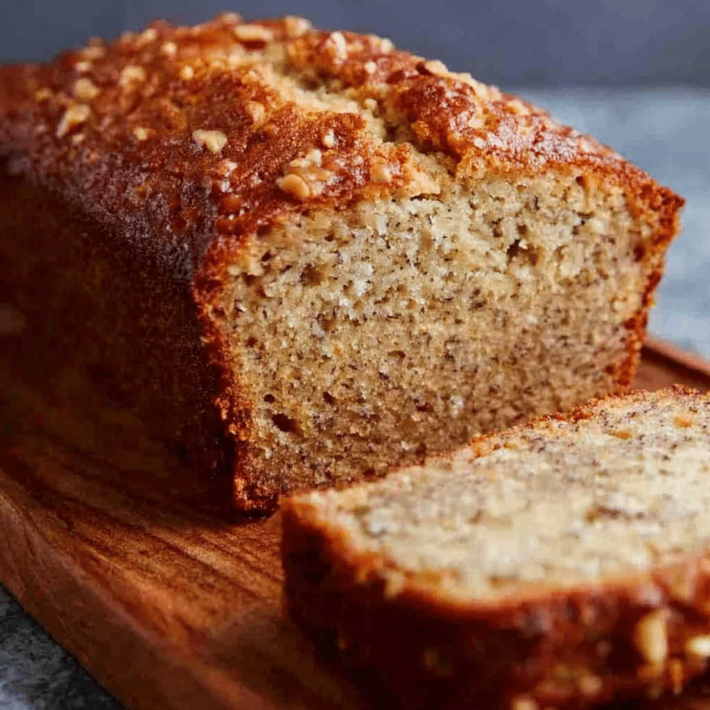 Banana Pineapple Bread with Nuts Recipe - Recipe Image