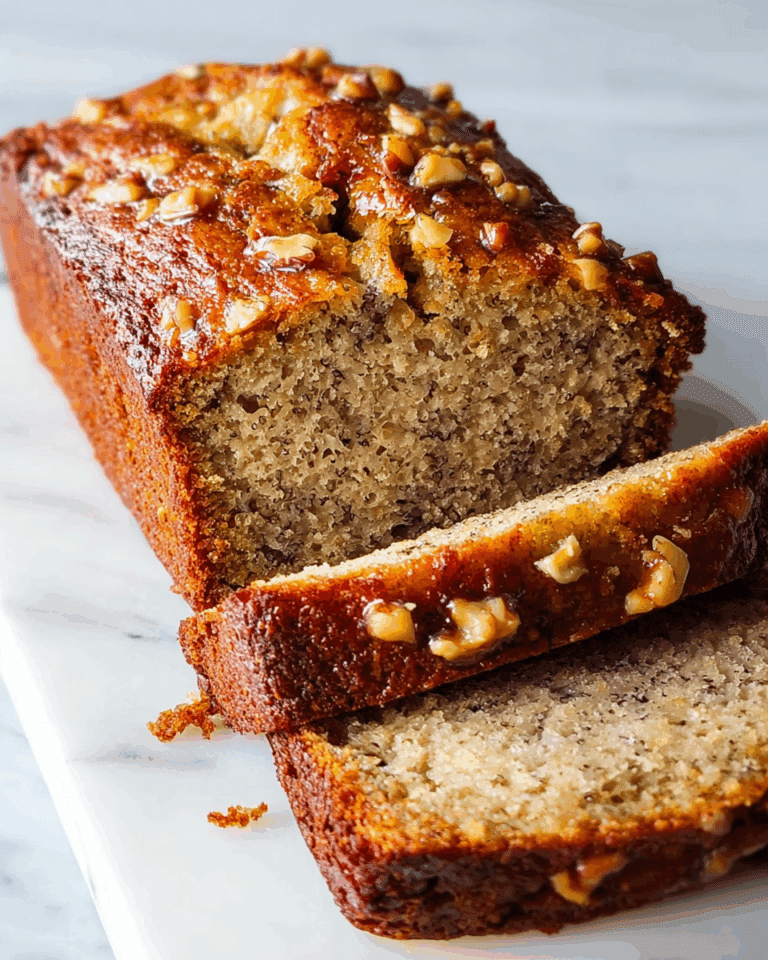 Banana Pineapple Bread with Nuts Recipe
