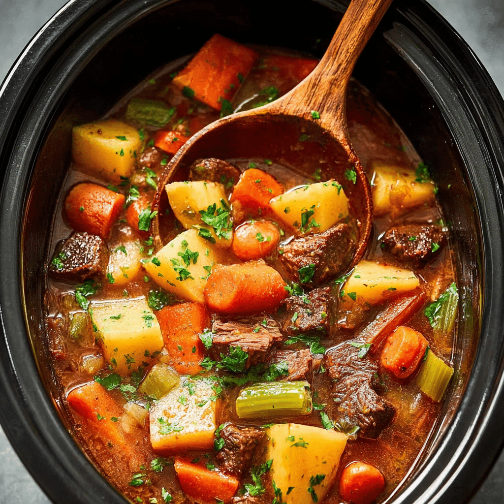 Slow Cooker Beef Stew – Recipe