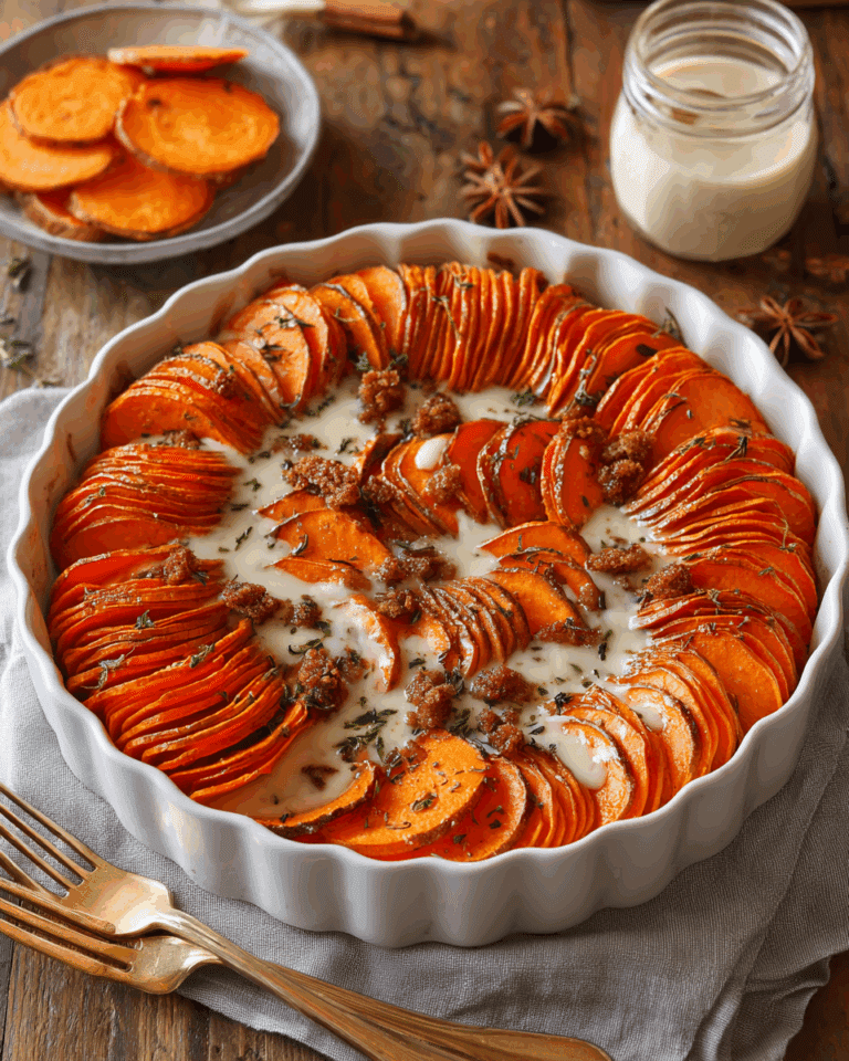 Scalloped Sweet Potatoes Recipe