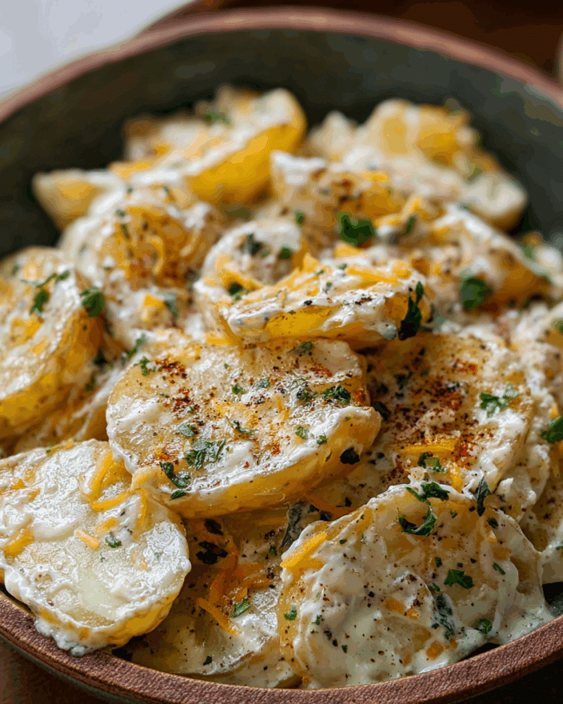 Crispy Smashed Potato Salad Recipe