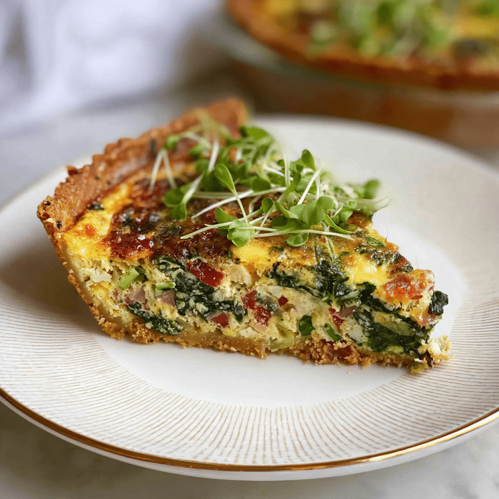 Autumn Vegetable Quiche Recipe