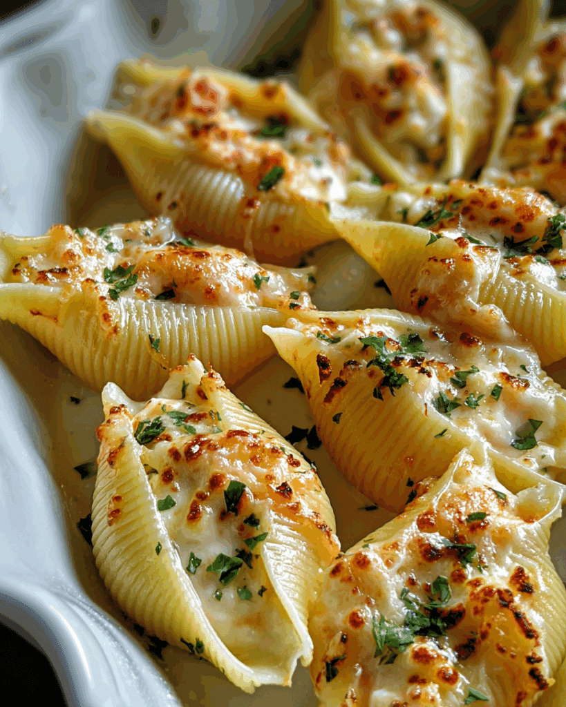Seafood Stuffed Shells Recipe