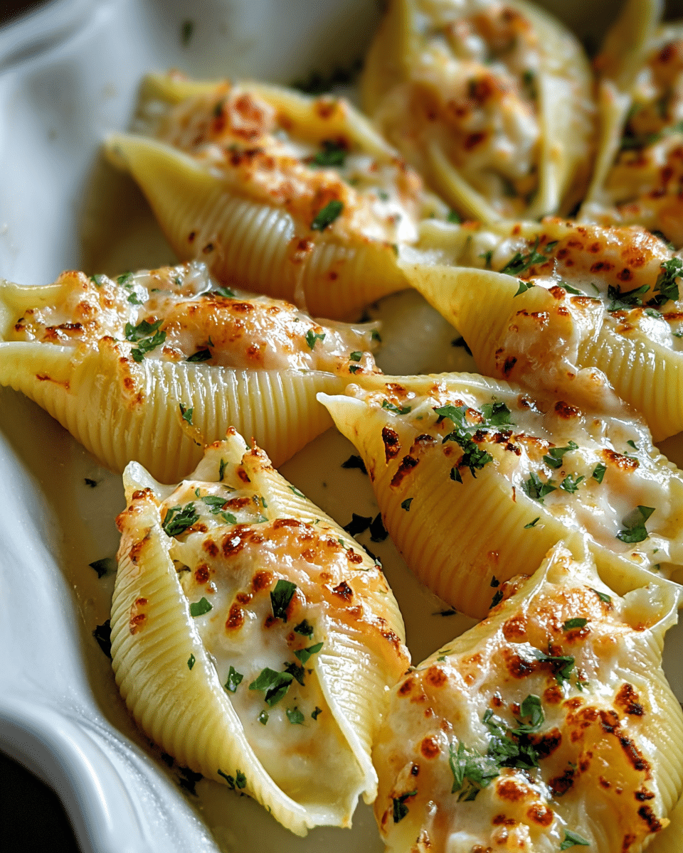 Seafood Stuffed Shells Recipe