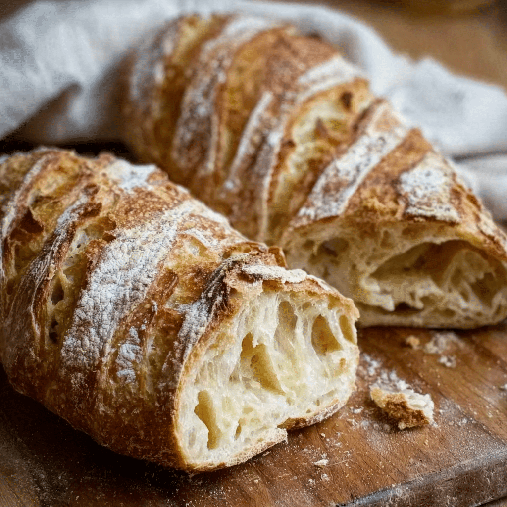 Gruyère-Stuffed Crusty Loaves Recipe - Recipe Image