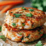 Shrimp Burgers with Cilantro and Guacamole Recipe
