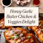 Honey Garlic Butter Chicken with Root Vegetables Recipe
