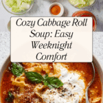 Cabbage Roll Soup Recipe