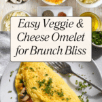 Savory Omelet with Veggies & Cheese Recipe