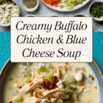 Buffalo Blue Cheese Chicken Soup Recipe