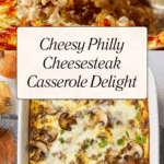 Philly Cheese Steak Casserole Recipe