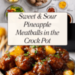 Crock Pot Pineapple Meatballs Recipe