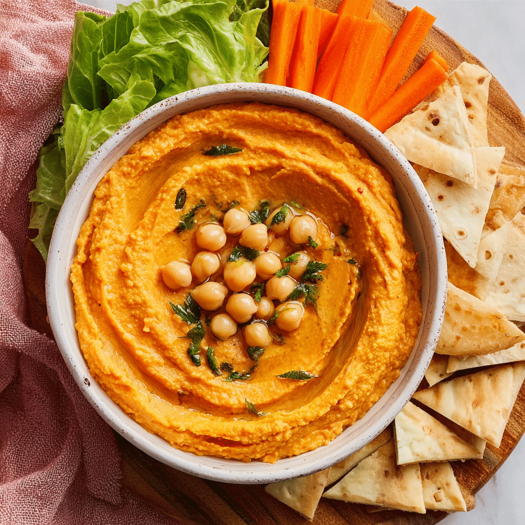 Spiced Pumpkin Hummus Recipe - Recipe Image