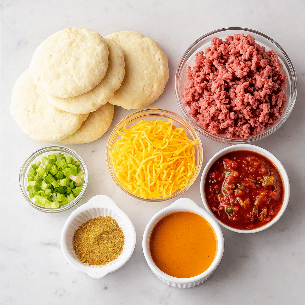 Taco Bubble Up Bake Recipe - Recipe Image