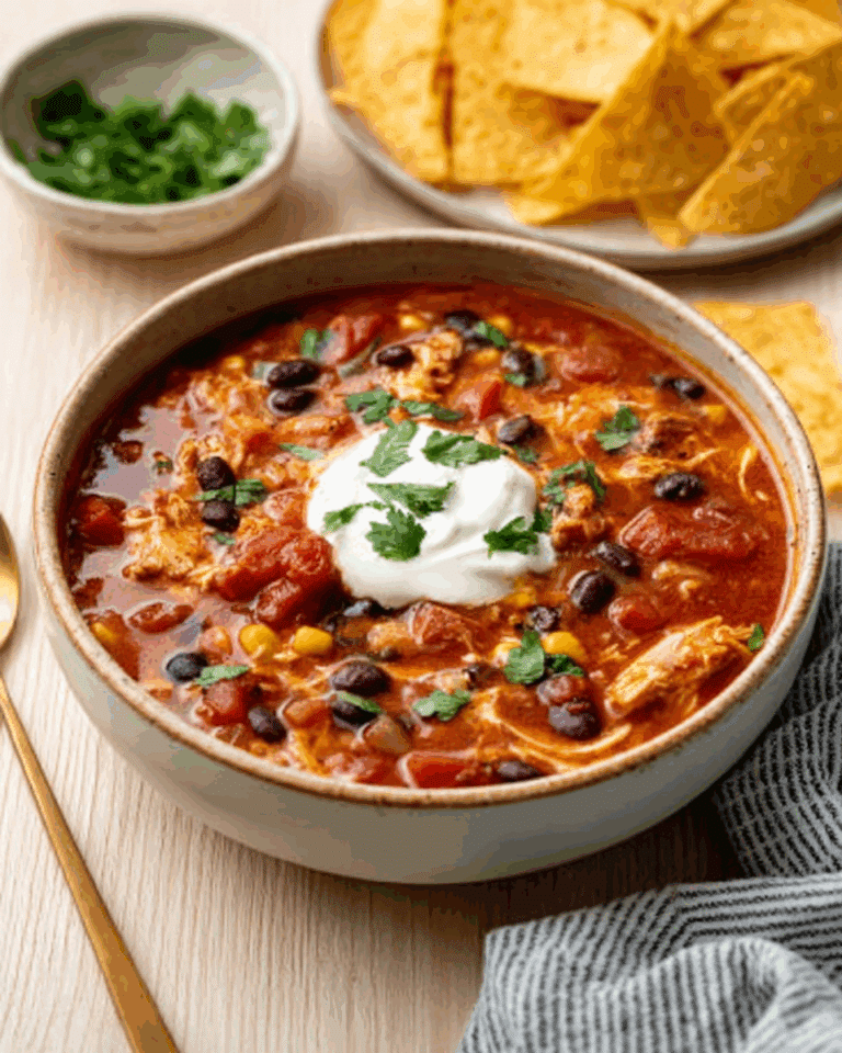 Chicken Chili Soup Recipe