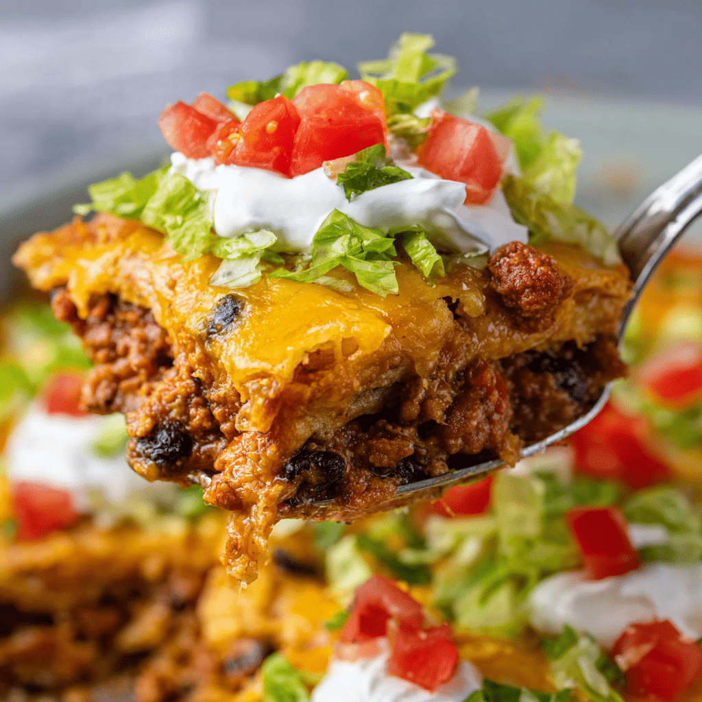 Walking Taco Casserole Recipe - Recipe Image