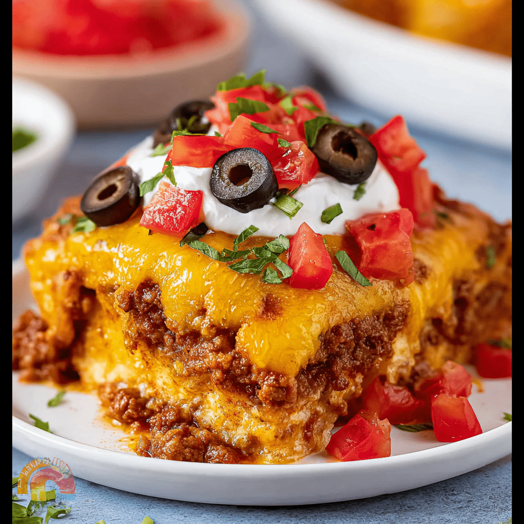 Taco Bubble Up Bake Recipe - Recipe Image