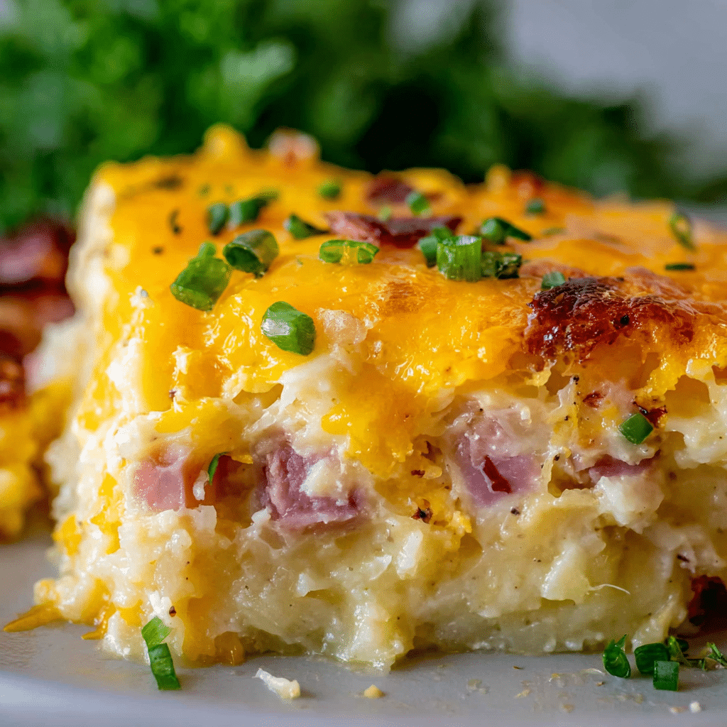 Hashbrown Casserole with Eggs & Cheese Recipe - Recipe Image