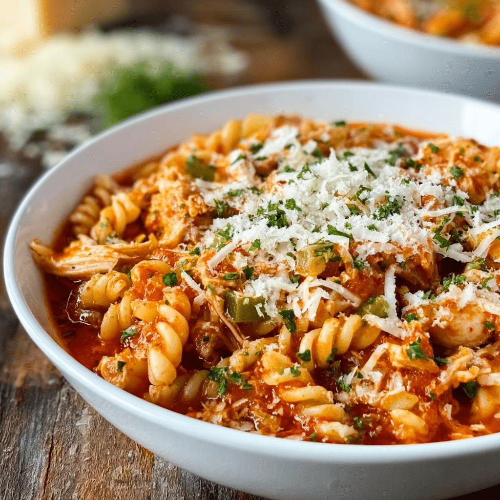 Chicken Parmesan Soup Recipe - Recipe Image