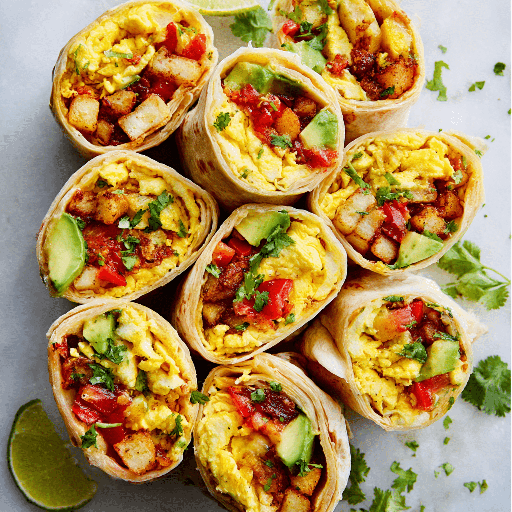 Classic Breakfast Burritos Recipe - Recipe Image