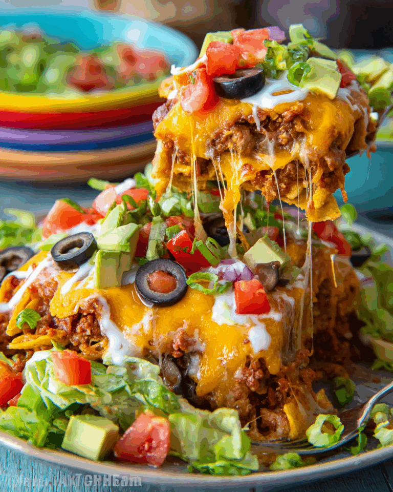 Walking Taco Casserole Recipe