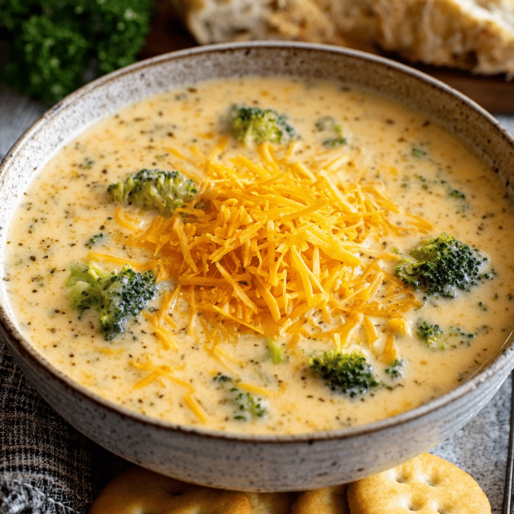 Broccoli Cheddar Soup Recipe - Recipe Image