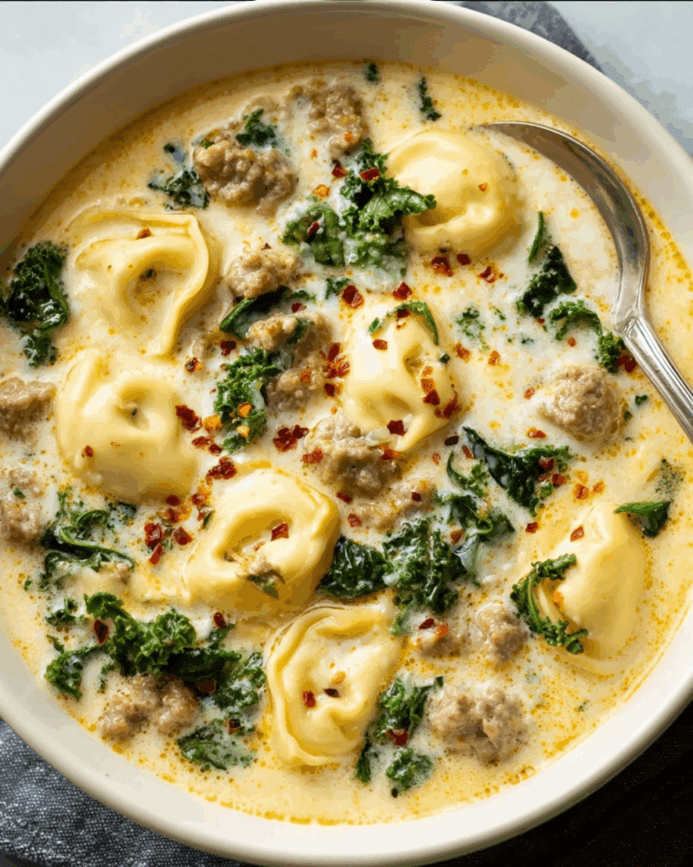 Sausage Tortellini Soup Recipe