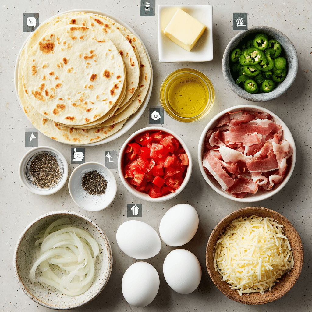 Breakfast Quesadillas Recipe - Recipe Image
