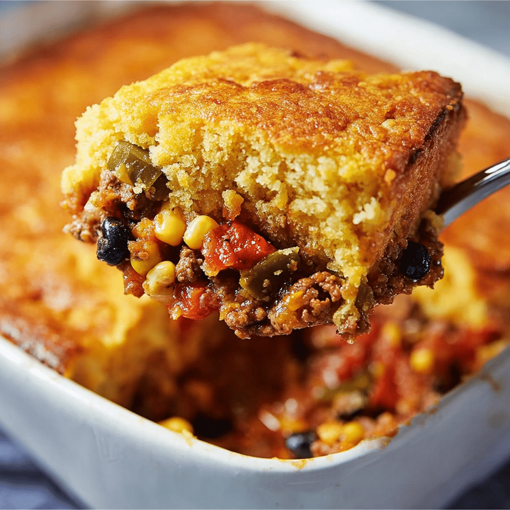 Beef Tamale Casserole Recipe - Recipe Image