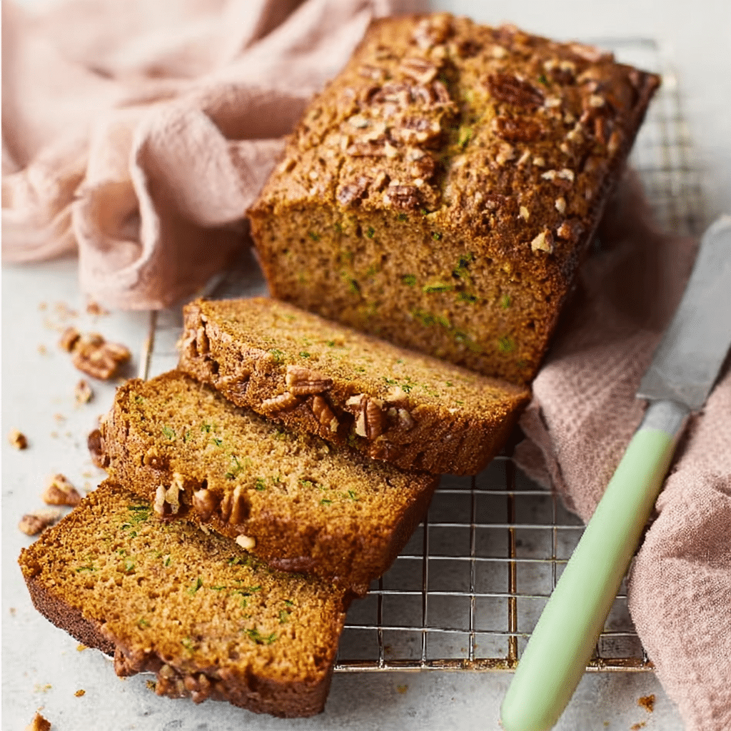 Pumpkin Zucchini Bread Recipe - Recipe Image