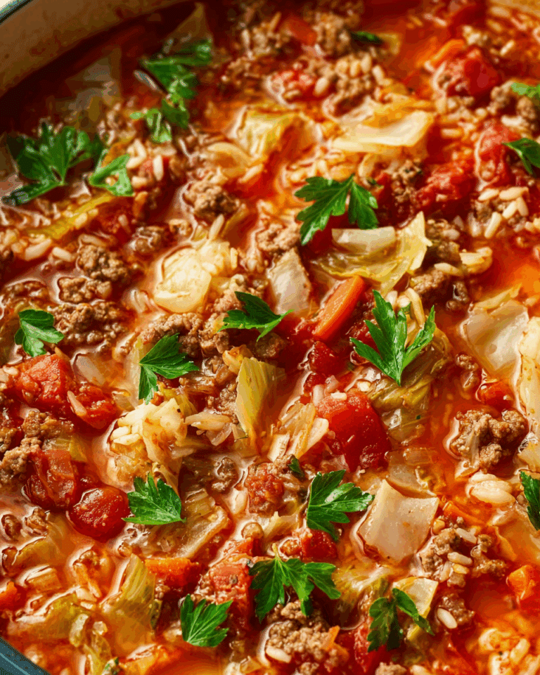 Cabbage Roll Soup Recipe